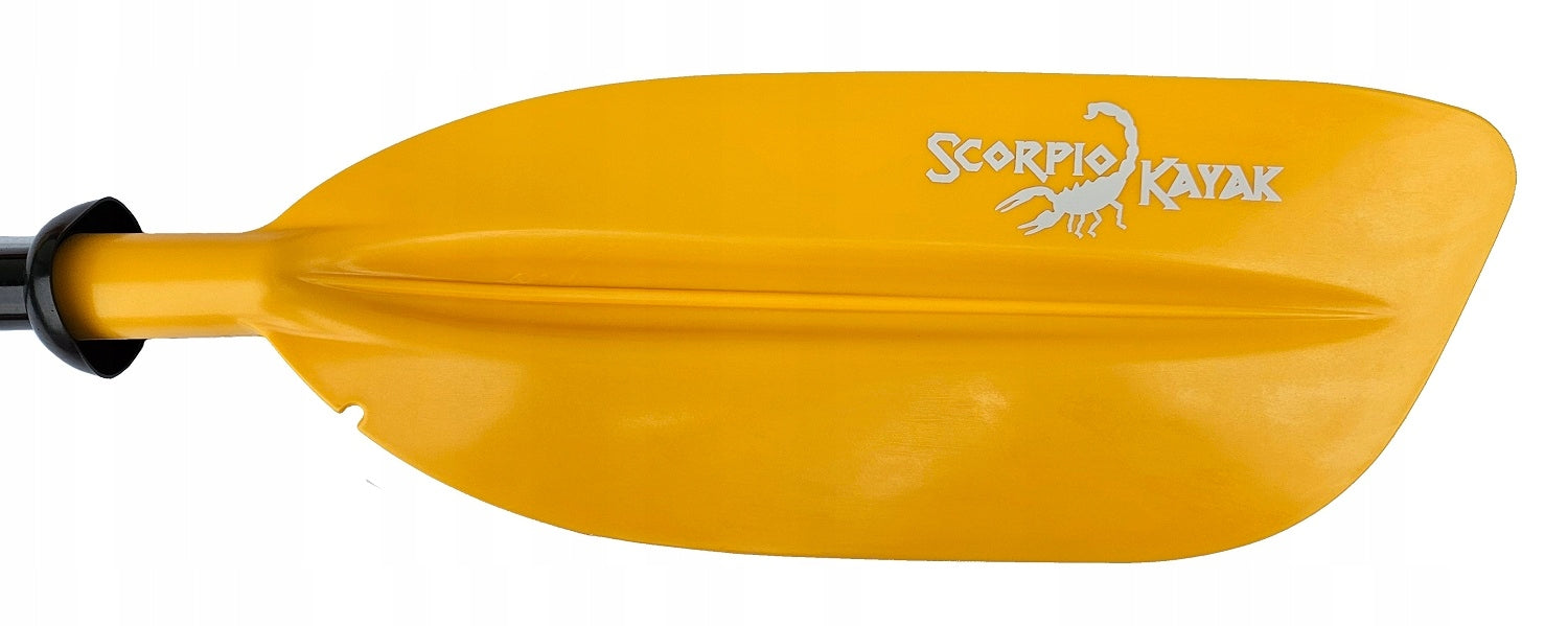 KAYAK PADDLE FOLDING 2-PIECE 182cm FOR CHILDREN Manufacturer code scorpiokidyellow