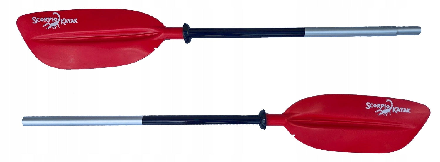 KAYAK PADDLE FOLDING 2-PIECE SUPERIOR 230 CM LIGHT ALU