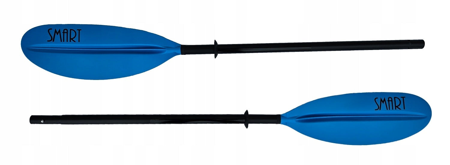 KAYAK PADDLE FOR KAYAK FOLDING 2-PIECE ADJUSTABLE 230 CM LIGHT ALU