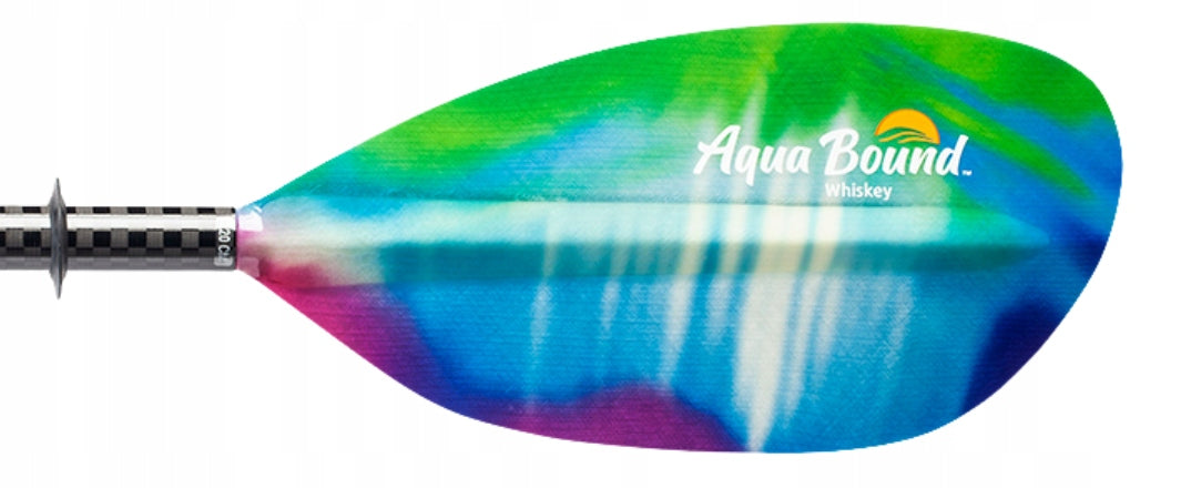 KAYAK PADDLE WHISKEY FIBERGLASS VERSA FOR KAYAK 210-225cm AQUA BOUND USA Brand Aqua Bound