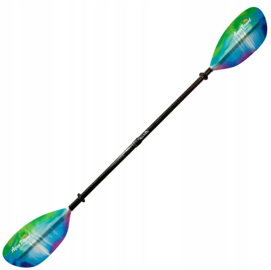 KAYAK PADDLE WHISKEY FIBERGLASS VERSA FOR KAYAK 210-225cm AQUA BOUND USA