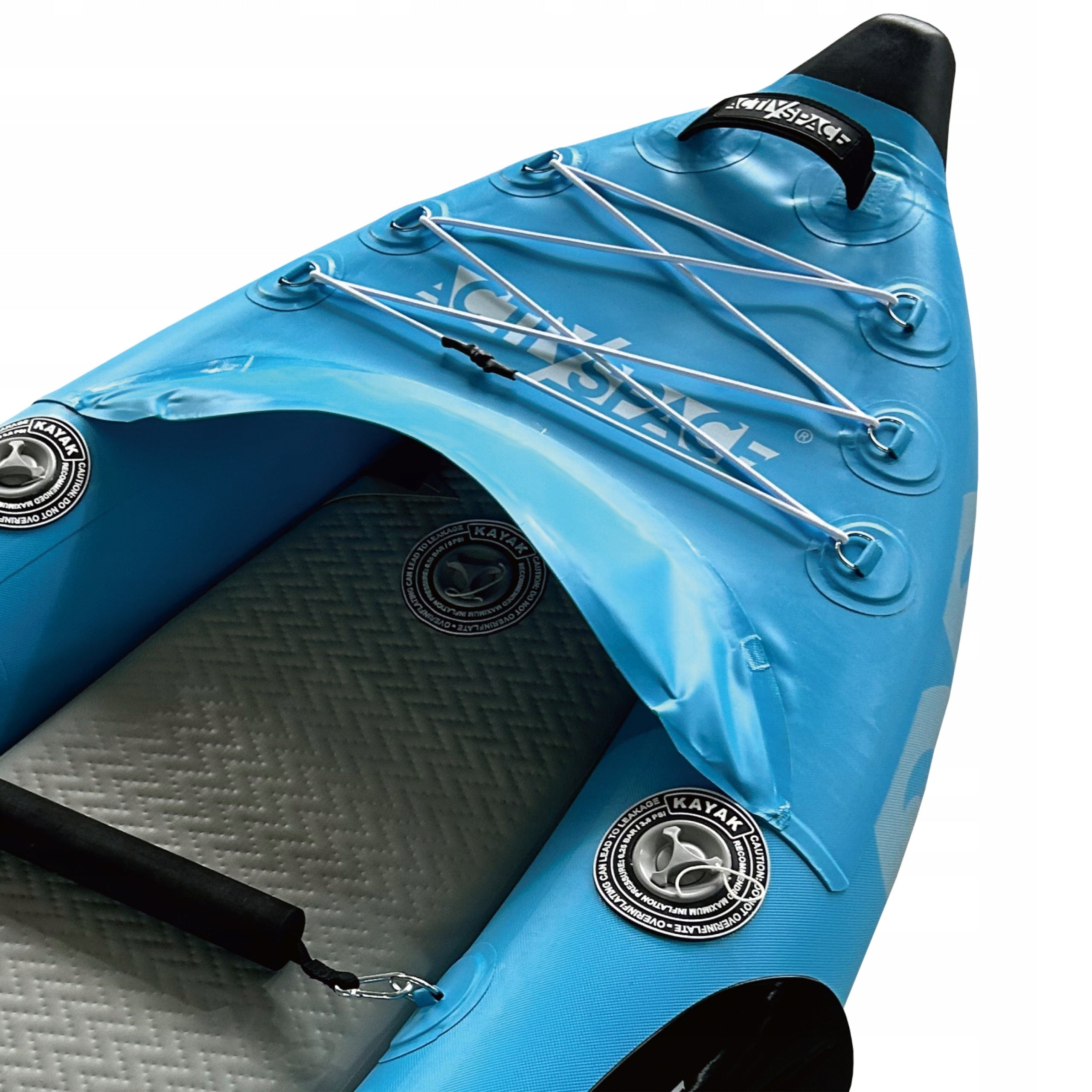 KAYAK PUMPED INFLATABLE TOURIST 385CM DOUBLE 200KG SET Packaging status original