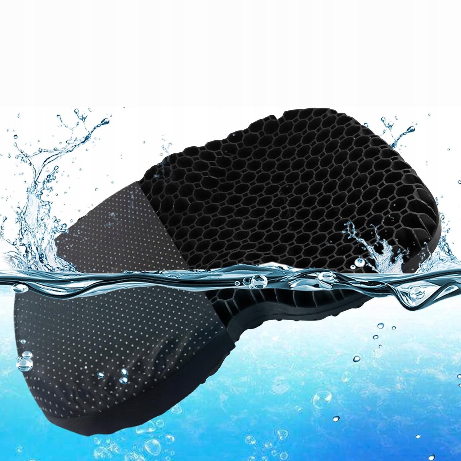KAYAK SEAT, BOAT SEAT, NON-SLIP GEL SEAT CUSHION Model Zelowa Poduszka Kajak