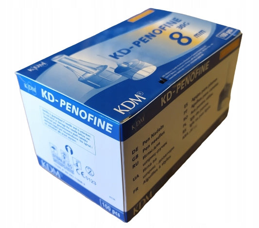 KDM D-Penofine pen needles 31G 0,25x5 mm Manufacturer code G31 5 mm