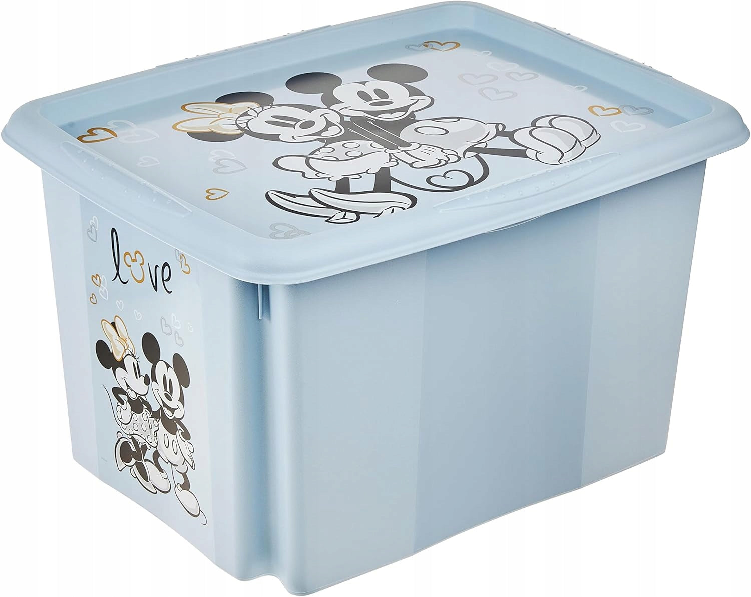 KEEEPER - Plastic container for toys box basket - Mickey Mouse 30 L
