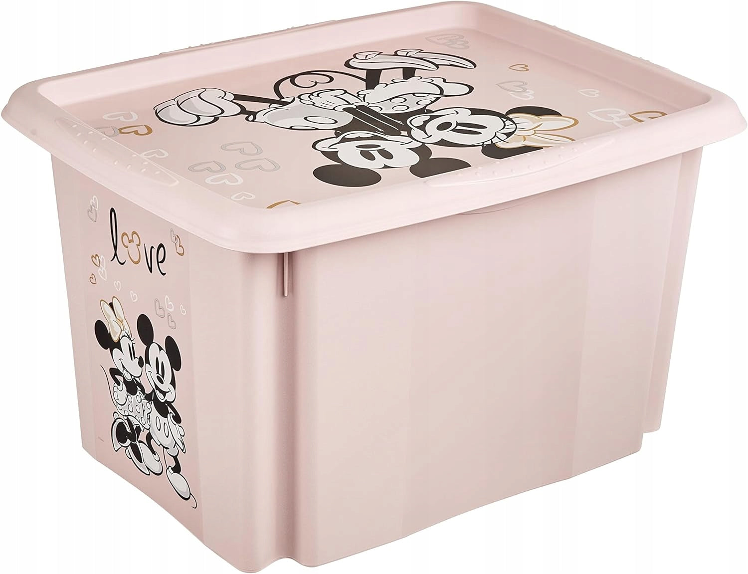 KEEEPER - Plastic container for toys box basket - Minnie Mouse 30 L Packaging status original