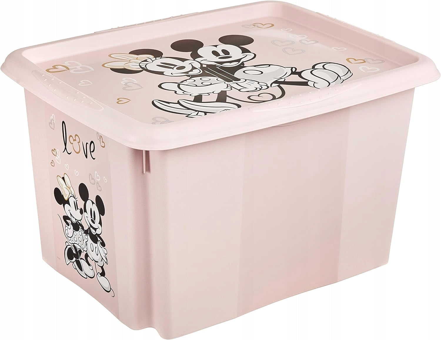 KEEEPER - Plastic container for toys box basket - Minnie Mouse 30 L