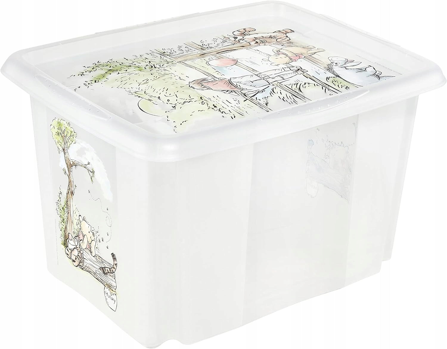 KEEEPER - Plastic container for toys box basket - Winnie the Pooh 30 L Packaging status original