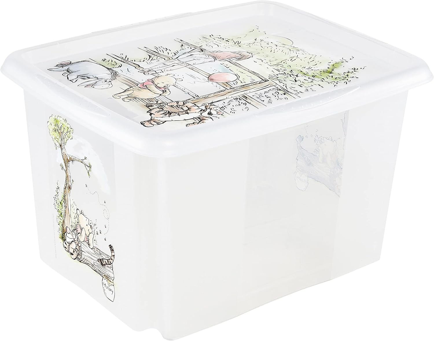 KEEEPER - Plastic container for toys box basket - Winnie the Pooh 30 L