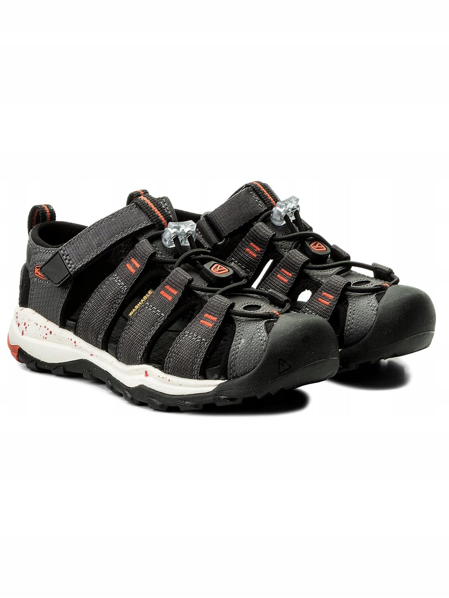 Sandalen für Jungen, grau 