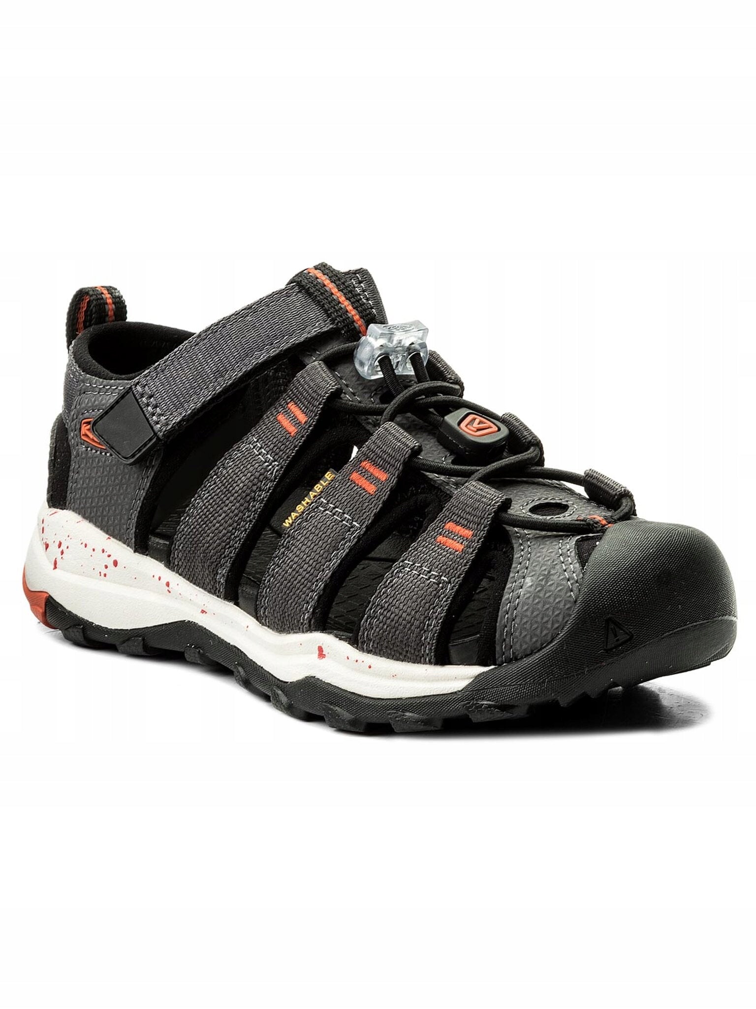 Sandalen für Jungen, grau 
