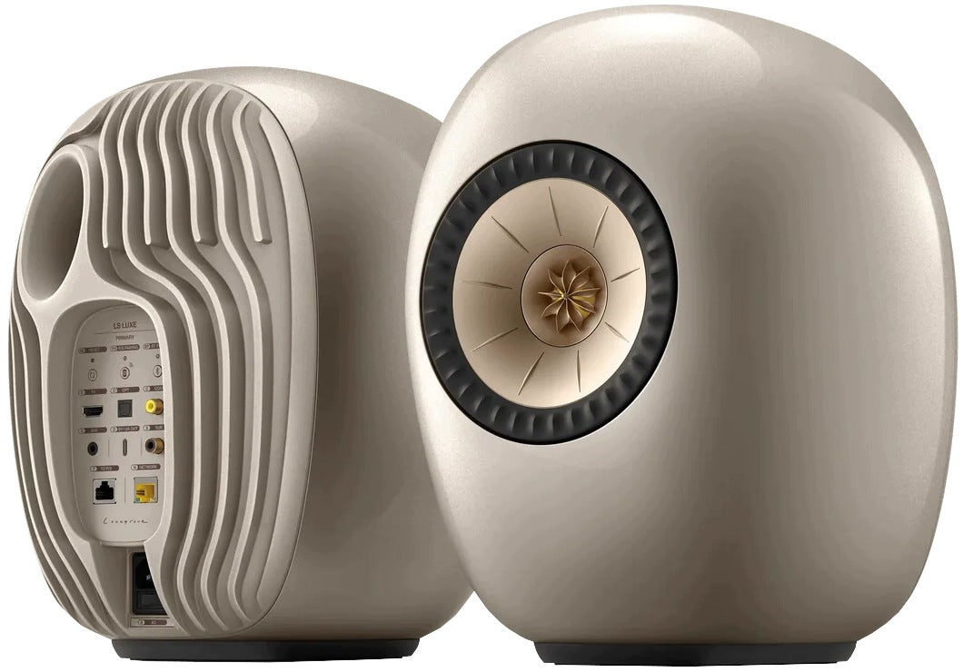 KEF LS LUXE Dusk Titan active speakers with AirPlay, Google Cast, HDMI eARC