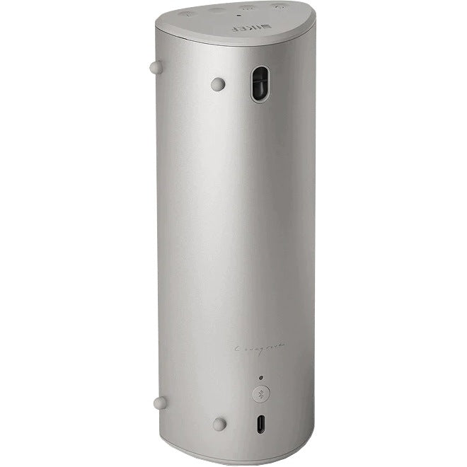 KEF Muo (Silver Dusk) - Bluetooth 5.4 High-Fidelity Portable Speaker Packaging status original