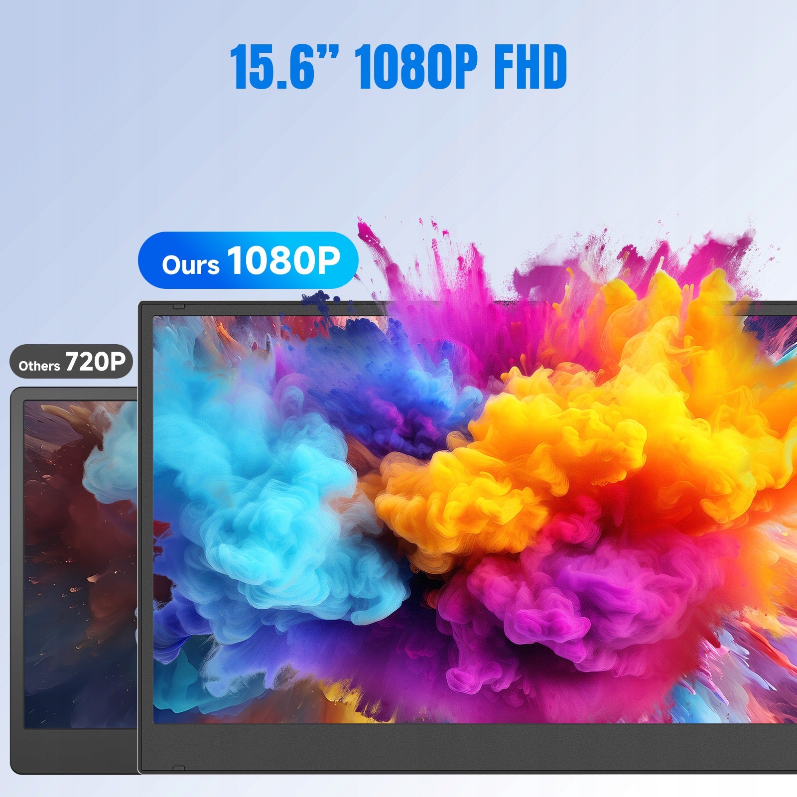 KEFEYA Monitor do Laptopa P7 15,6" FHD IPS USB-C HDMI Rozszerzacz Ekranu Model PMDL1560