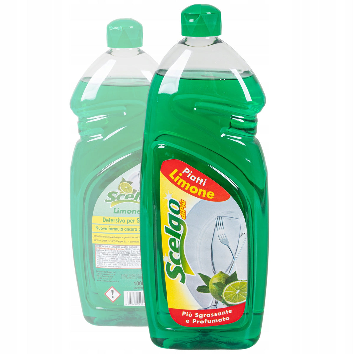KEMIX SCELGO Lime Dishwashing Liquid 1L Efficient