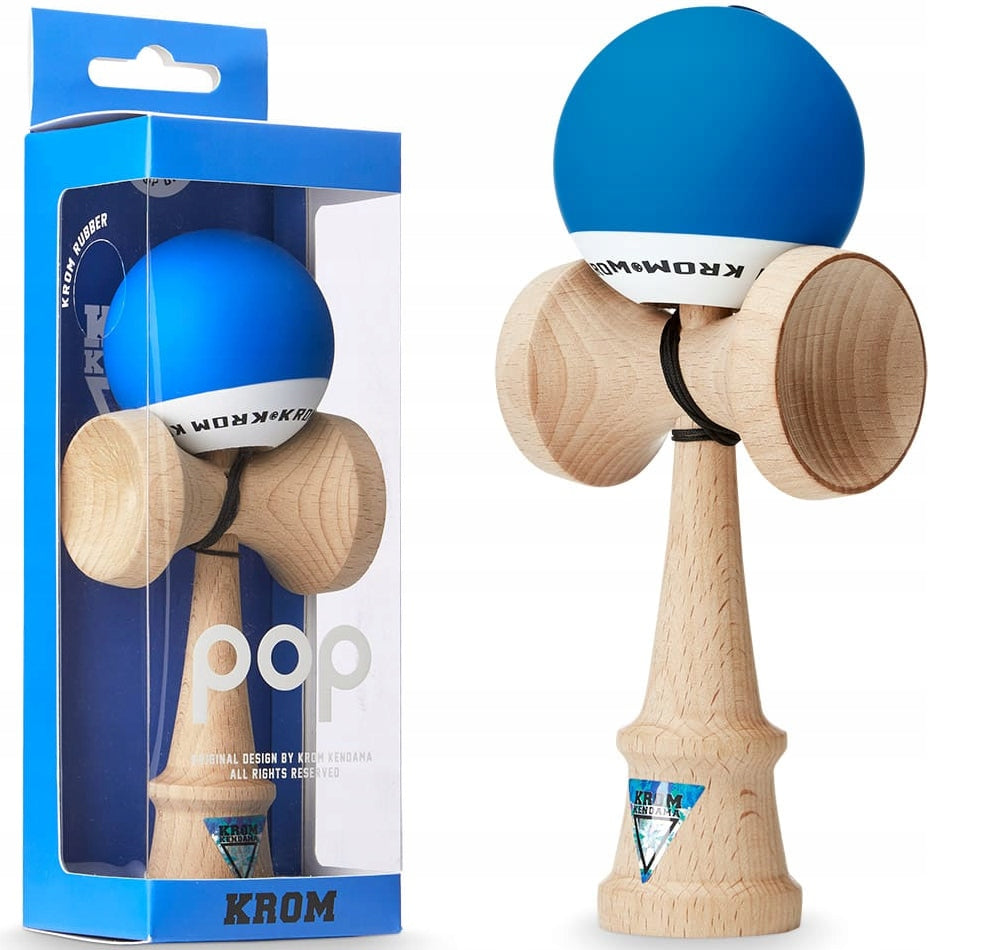 Klasikinis Japoniškas žaislas Krom Kendama POP Dark Blue