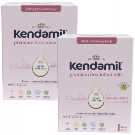 KENDAMIL Premium Box 1 initial milk DHA+ 2x600 g