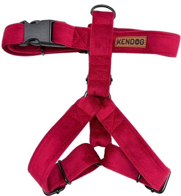 KENDOG Velvet Fuchsia Harness Guard L 4cm Packaging status original