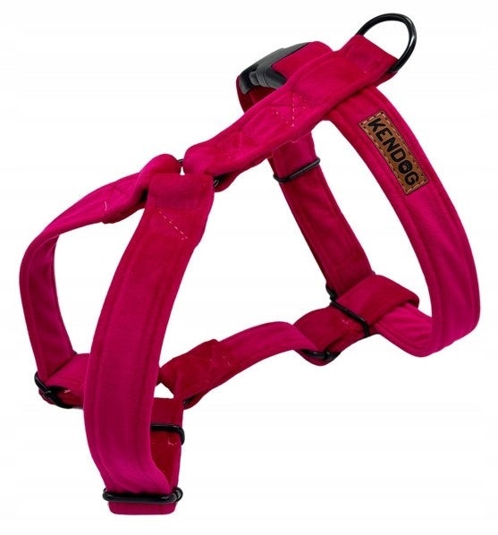 KENDOG Velvet Fuchsia Harness Guard XS 1,5cm