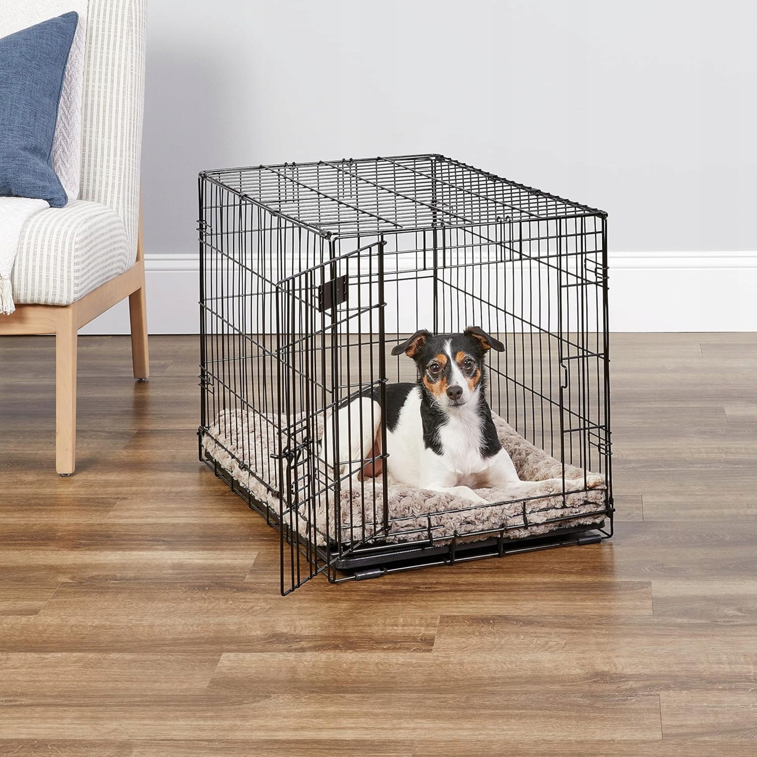 KENNEL CAGE TRANSPORTER CAT ANIMAL DOG ENCLOSURE SMALL BLACK 46CM Manufacturer code 4544