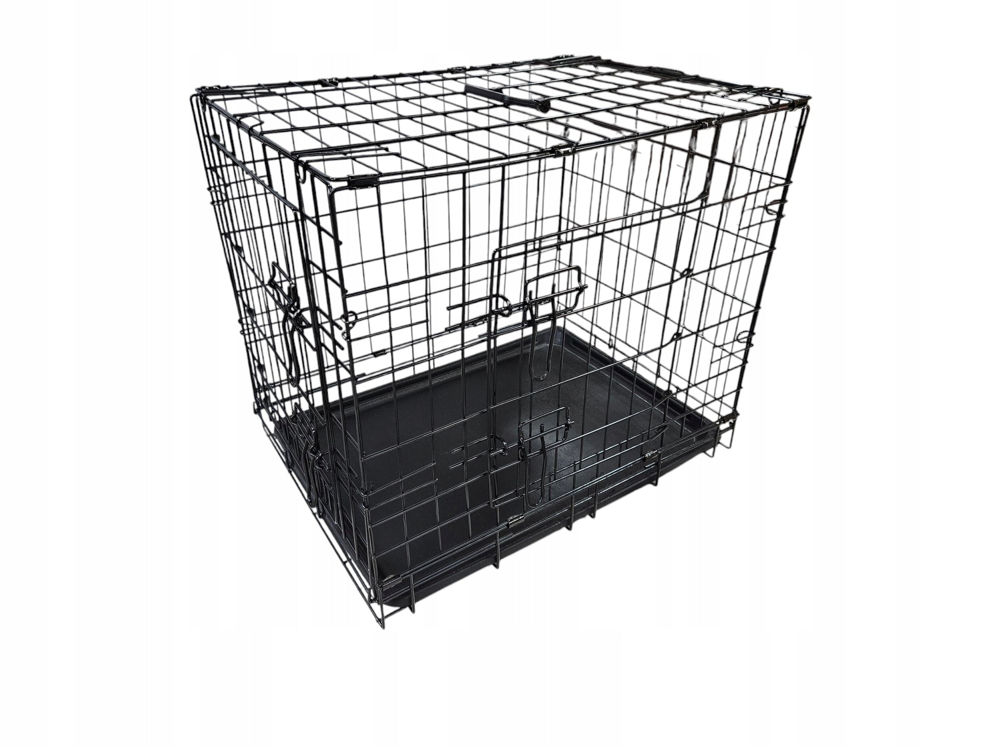 KENNEL CAGE TRANSPORTER FOR DOG CAT PLAYPEN 76x52x59 cm wire 4.5mm Brand no brand
