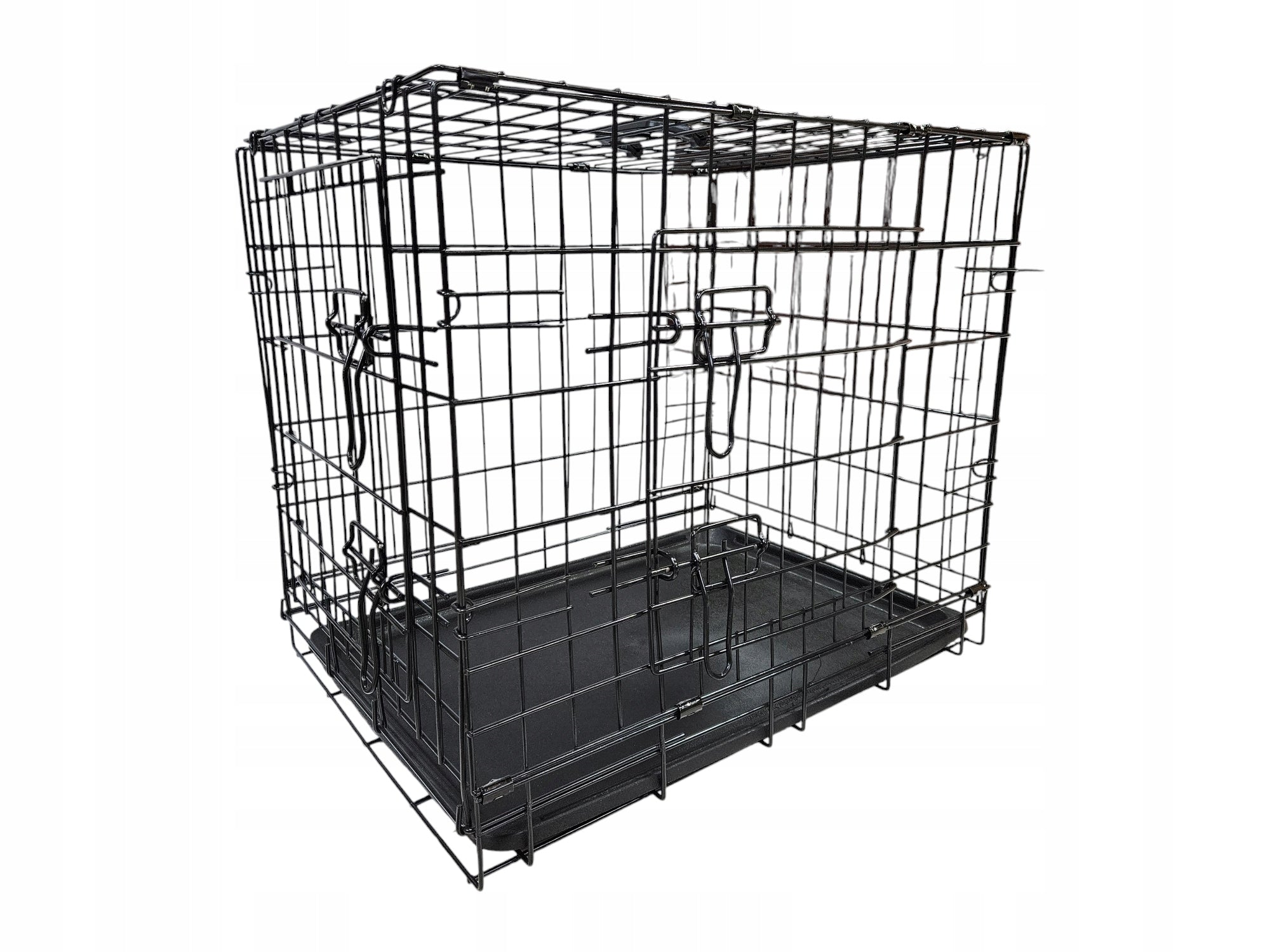 KENNEL CAGE TRANSPORTER FOR DOG CAT PLAYPEN 76x52x59 cm wire 4.5mm Trade name Klatka kennelowa 76