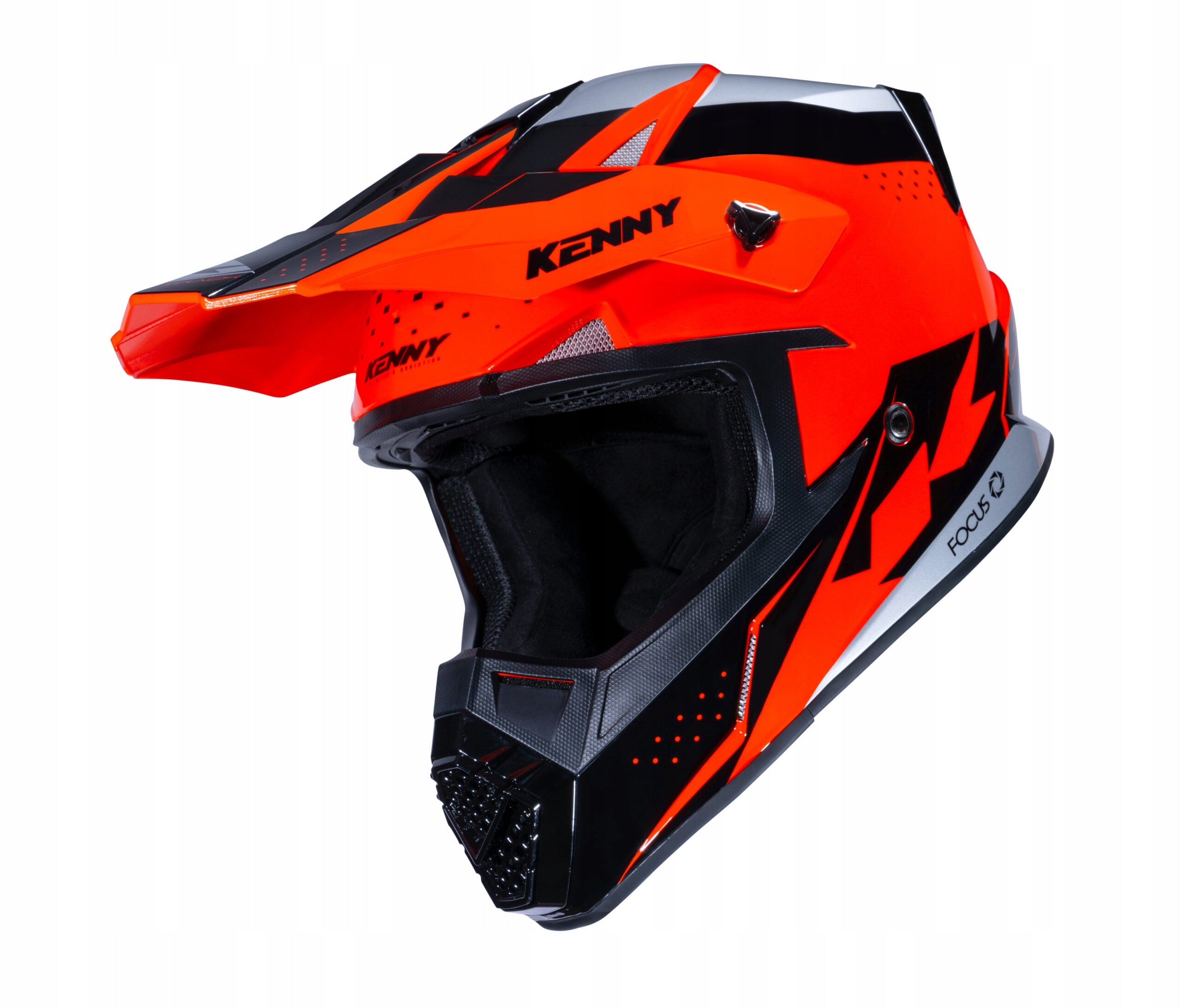 KENNY HELMET TRACK GRAPHIC ORANGE 2023 SIZE XL