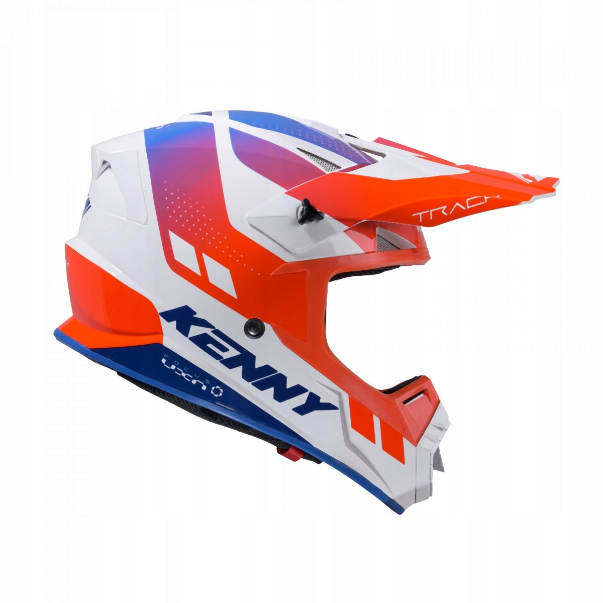 KENNY RACING 2025 HELMET CROSS/ENDURO MODEL TRACK GRAPHIC PATRIOT WHITE Packaging status original