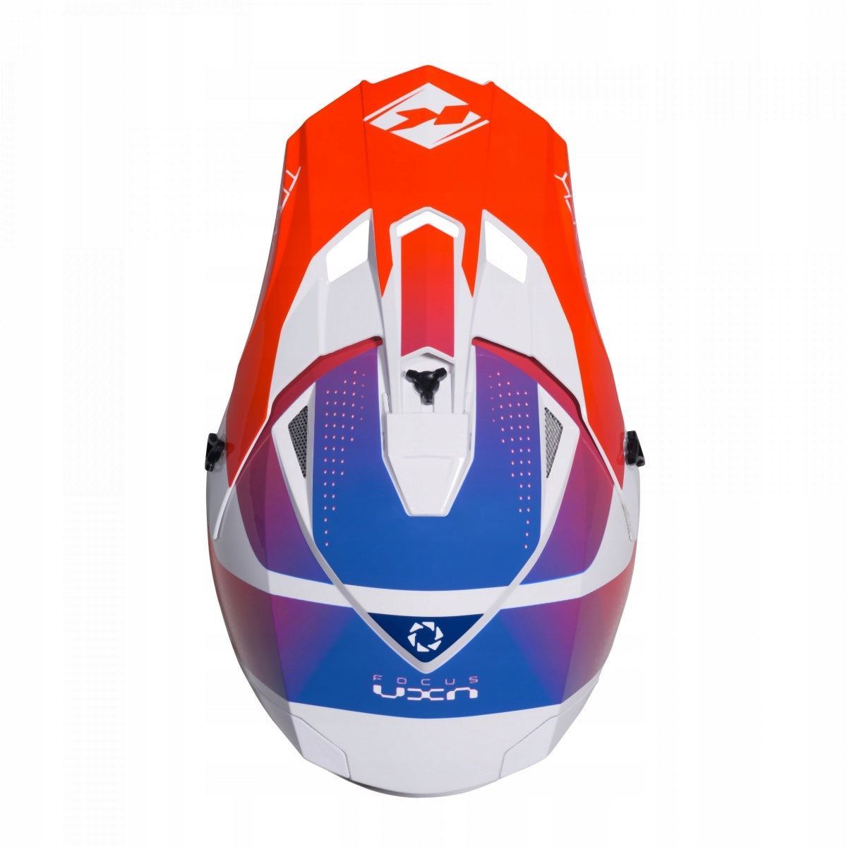 KENNY RACING 2025 HELMET CROSS/ENDURO MODEL TRACK GRAPHIC PATRIOT WHITE
