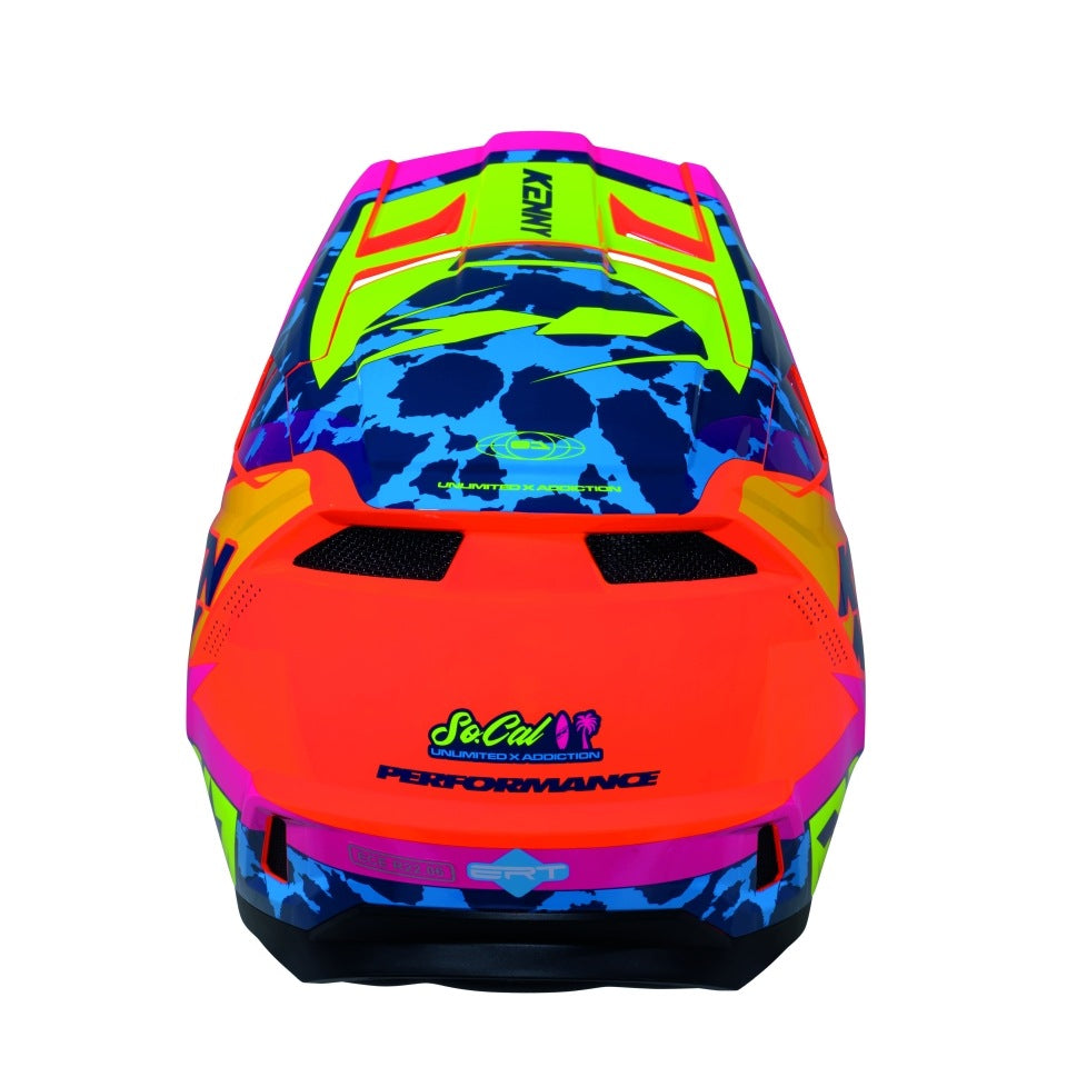 KENNY RACING CROSS ENDURO PERFORMANCE ERT GRAPHIC + SOCAL HELMET SIZE L Manufacturer Kenny