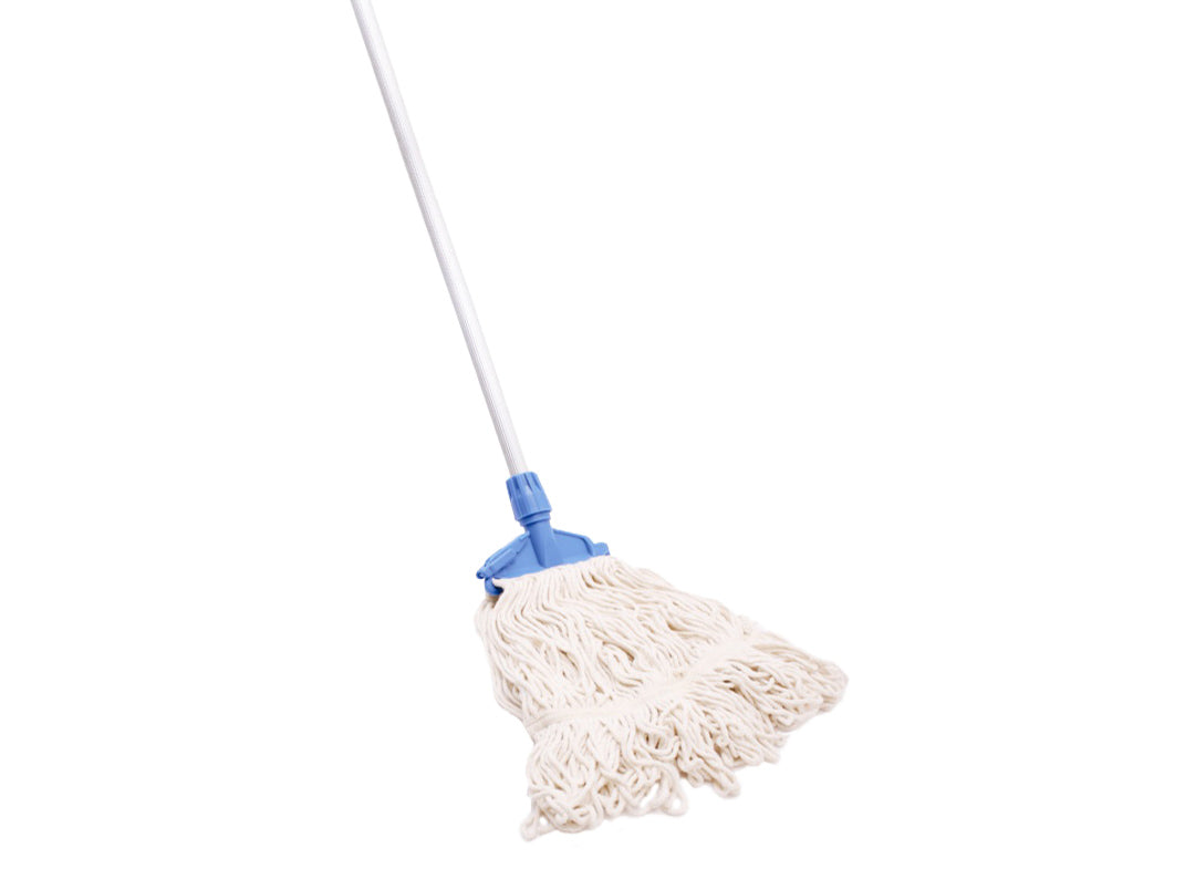 KENTUCKY Cleaning Kit: Trolley BLUE + Industrial mop (string) Brand no brand