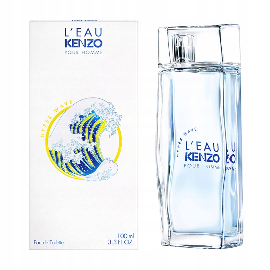 KENZO L´Eau Kenzo Pour Homme Hyper Wave Eau de toilette 100ml Packaging status original