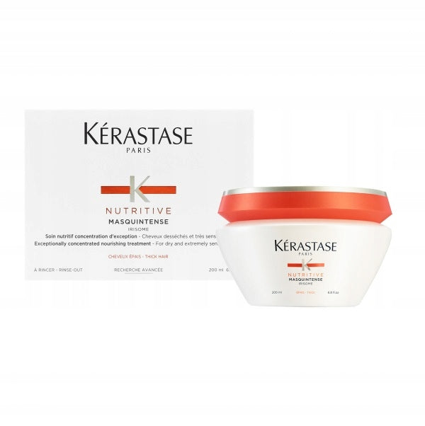 Pflegende Maske für dickes Haar Kerastase Nutritive Masquintense Thick Irisome 200 ml 