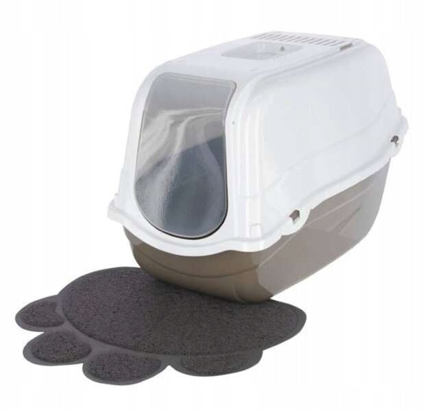 KERBL Mat litter box wiper mat for cat litter box grey 47 cm Manufacturer code Toilet Mat