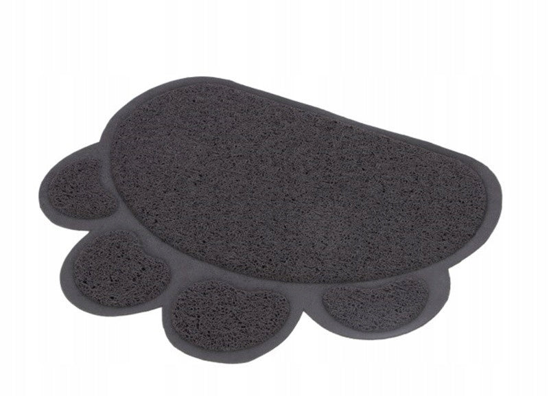 KERBL Mat litter box wiper mat for cat litter box grey 47 cm