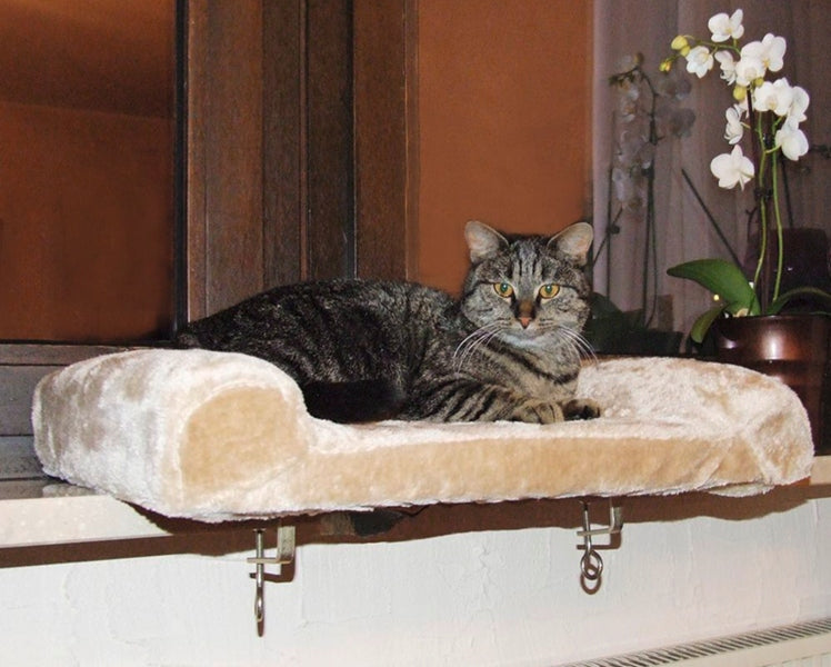KERBL Thermal bed plush for cat dog window sill window 56 cm Length 56 cm