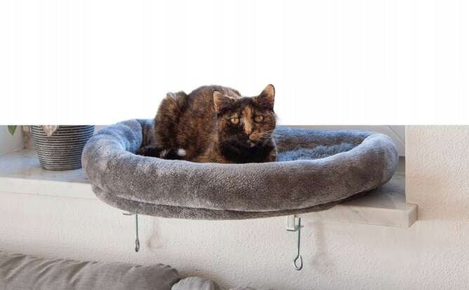 KERBL bed dog cat couch for window sill 55 cm Length 35 cm