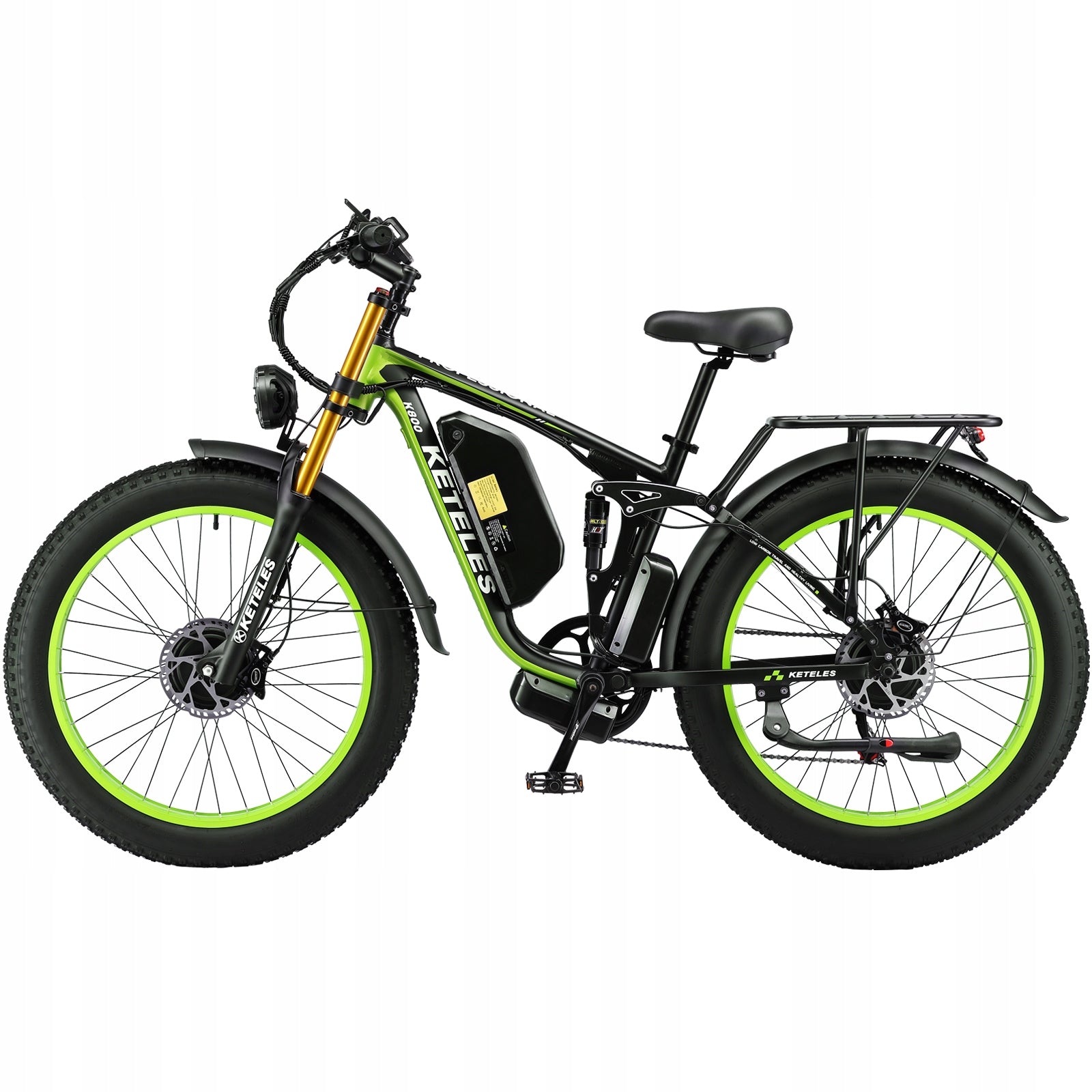 KETELES K800 Pro Rowery elektryczne fatbike 250W 48V26AH 85Nm*2 Dual motors Packaging status original