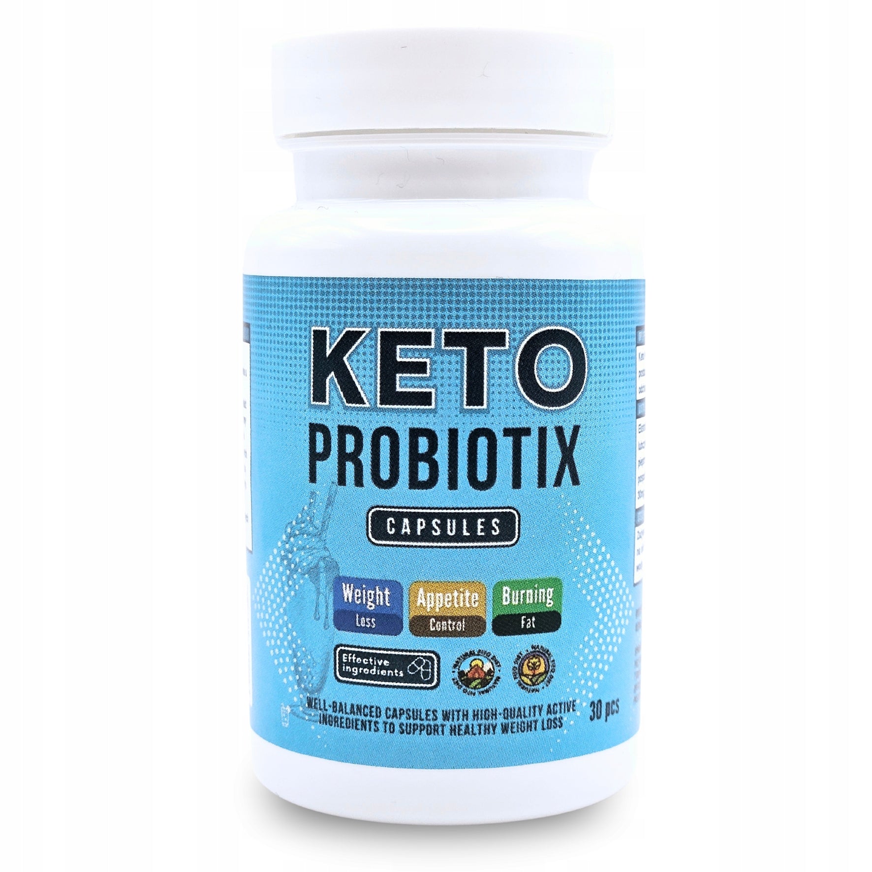 KETO PROBIOTIX CAPS Healthy Weight Loss NGS 30 kaps.