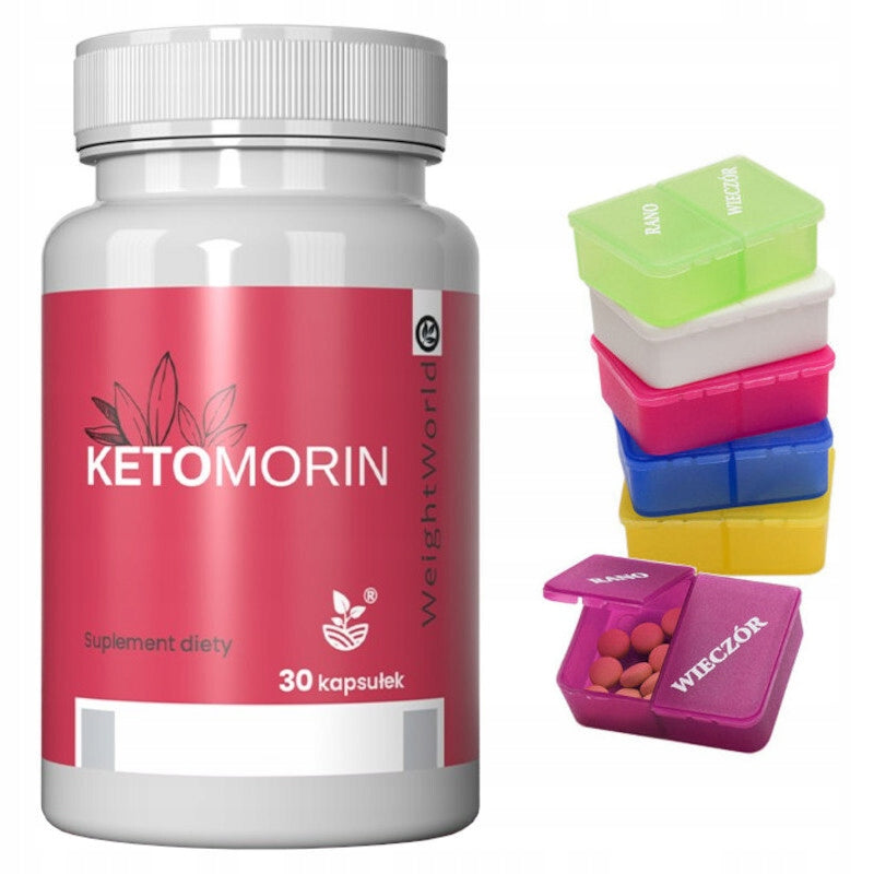 KETOMORIN For weight loss SLIMMING Natural composition EIG 30 kaps. + FREEBIE