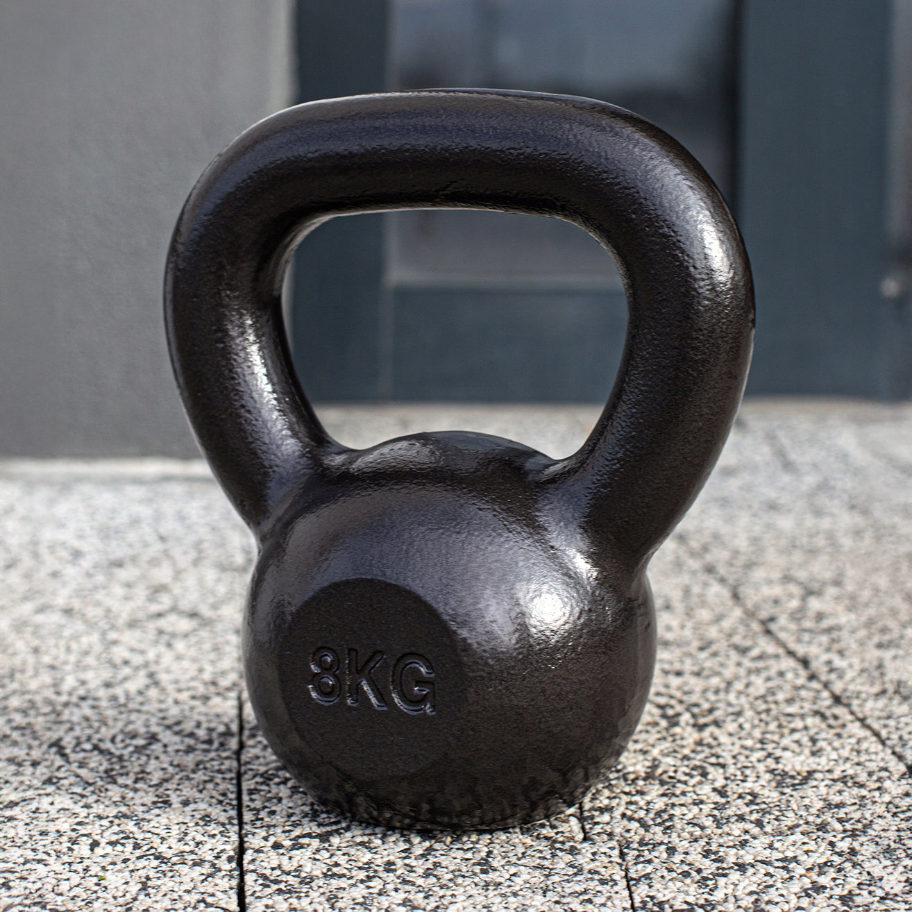 KETTLEBELL WEIGHT FOR EXERCISE KETTLE DUMBBELL CAST IRON FITNESS 8KG Brand Pretorians