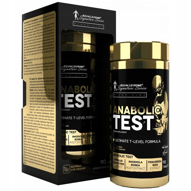 KEVIN LEVRONE ANABOLIC TEST 90 TABS TESTOSTERONE BOOSTER