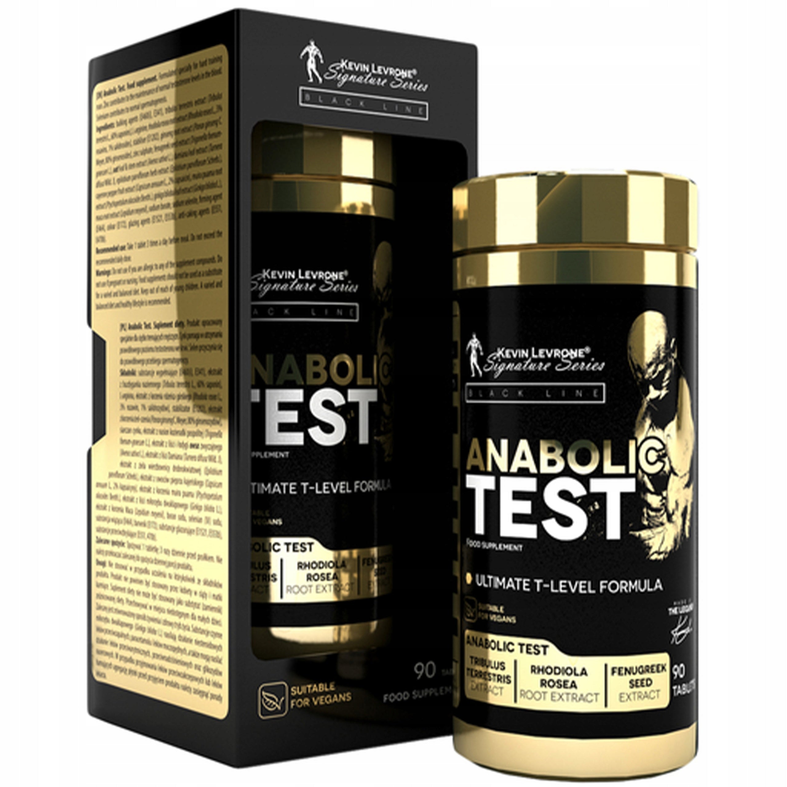 KEVIN LEVRONE Anabolic Test 90 tabs for active men performance