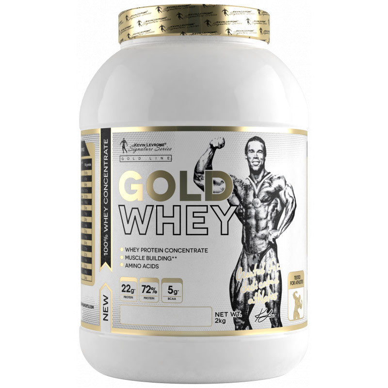 KEVIN LEVRONE GOLD WHEY PROTEIN WPC 2 KG CAKE WITH CREAM Expiration date at least 1 year from the date of purchase