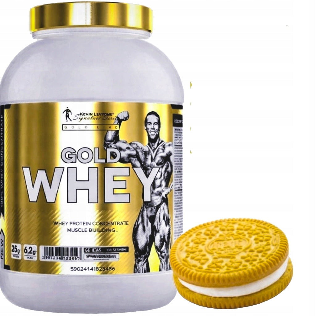 KEVIN LEVRONE GOLD WHEY PROTEIN WPC 2 KG CAKE WITH CREAM