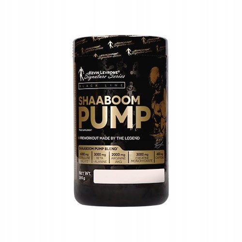 KEVIN LEVRONE SHAABOOM PUMP 385g Citrulline Creatine Caffeine Expiration date at least six months from the date of purchase