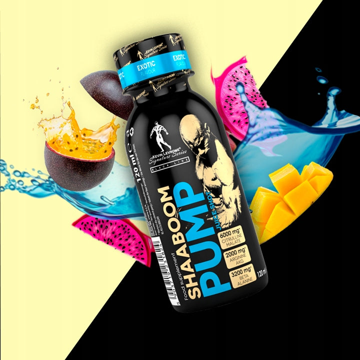 KEVIN LEVRONE SHAABOOM PUMP SHOT 12x120ml MIX SHOT PRE-WORKOUT CAFFEINE Expiration date at least six months from the date of purchase