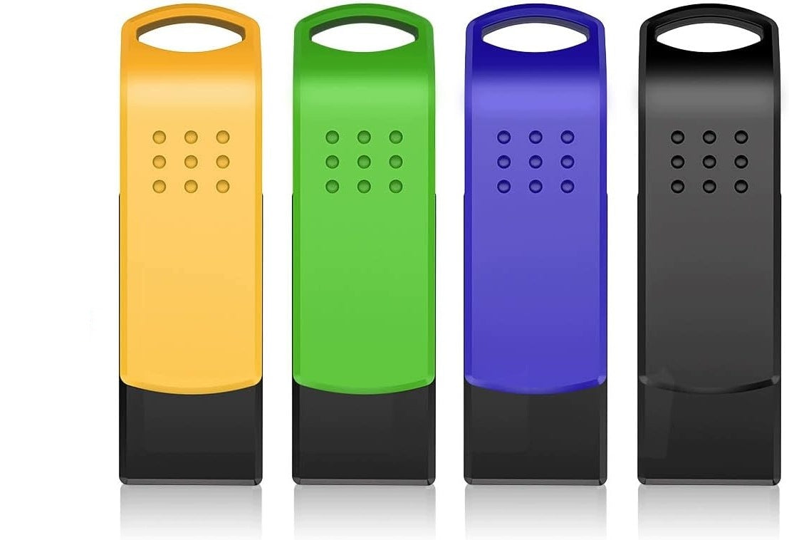 KEXIN FLASH DRIVE 128GB USB 4pcs GREEN BLACK YELLOW BLUE