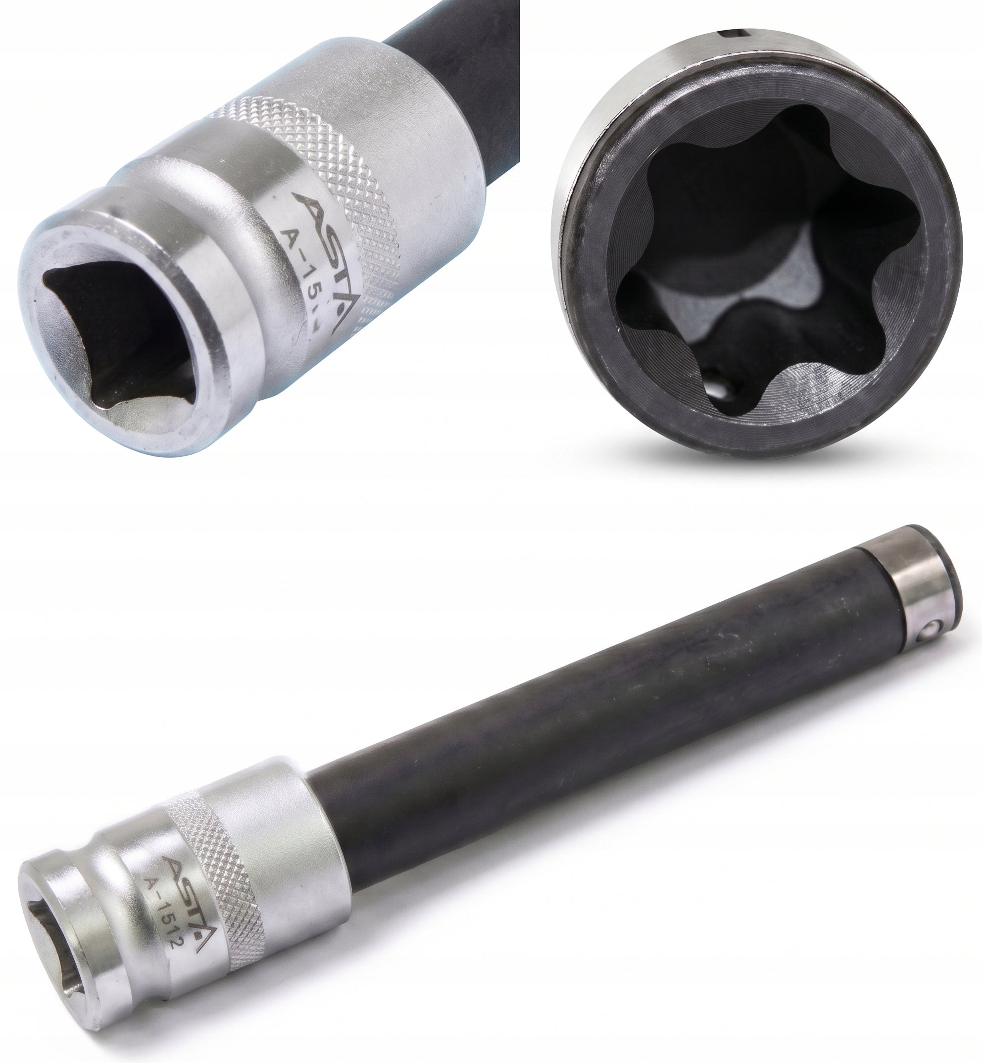 KEY CAP FOR CYLINDER HEAD SCREW TORX TORKS E12 LONG ASTA