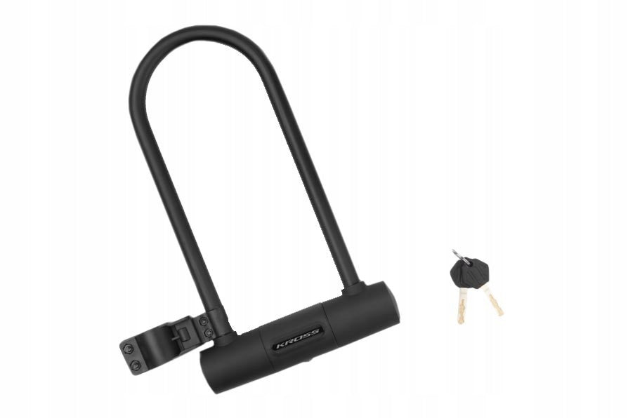 KEY CLOSURE KROSS KZU360 U-LOCK BLACK